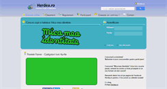 Desktop Screenshot of concurs.herdea.ro